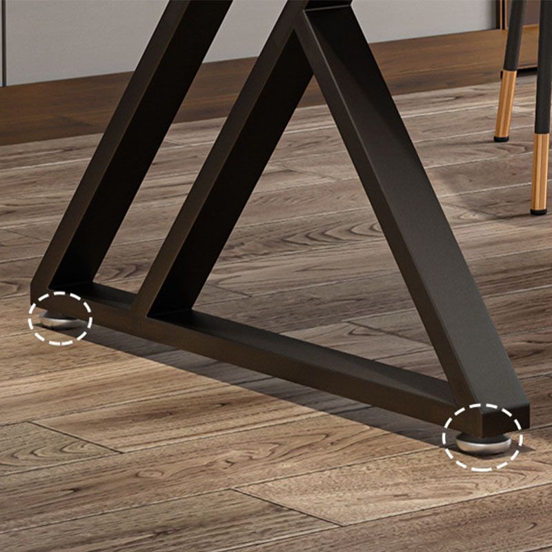 Simple Modern 30" H Desk Rectangular Sled Slate Desk for Home Clearhalo 'furn' 'furn_office_desk' 'Furniture' 'Office Desks' 'Office Furniture' 'office_desk' 1200x1200_a69e4718-f04a-43c4-abe1-2fc8cb28fd33