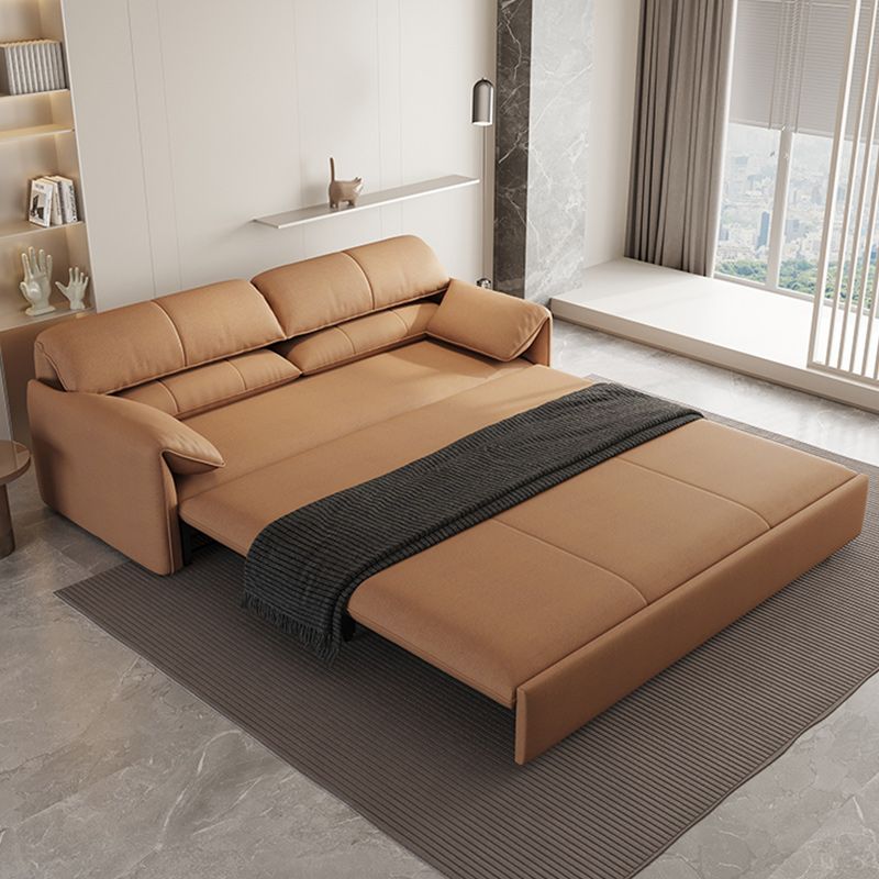 Living Room Futon Sleeper Sofa Bed Modern Style Convertible Sofas with Storage Clearhalo 'furn' 'furn_futons' 'Furniture' 'Futons & Daybeds' 'Futons' 'Living Room Furniture' 1200x1200_a6a26551-0dda-4c7d-bc2f-ca93cfa8c0b6