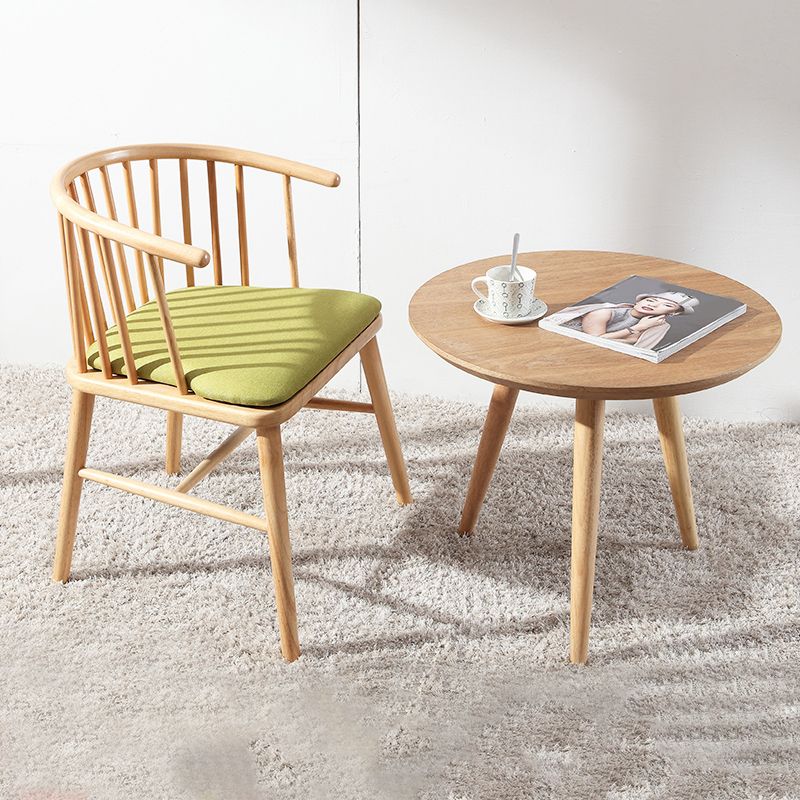 Contemporary Restaurant Dining Arm Chair Wood Windsor Back Dining Chair Clearhalo ' kitchen&dining_furn' 'Dining Chairs' 'Dining Tables & Seating' 'dining_chair' 'furn' 'furn_dining_chair' 'Furniture' 'furniture_dining_chair' 'Kitchen & Dining Furniture' 'kitchen' 1200x1200_a6a3deda-b013-4013-af03-ef6dfbf8271a