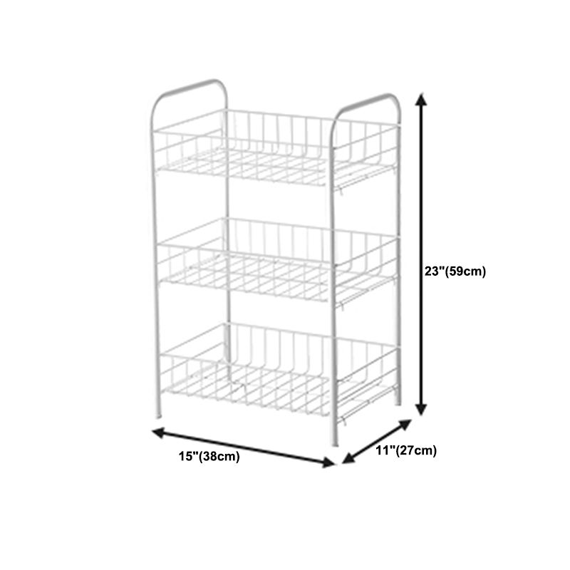 10.63 "W Bookshelf Bookcase de estilo contemporáneo para la oficina de la sala de estudio en el hogar