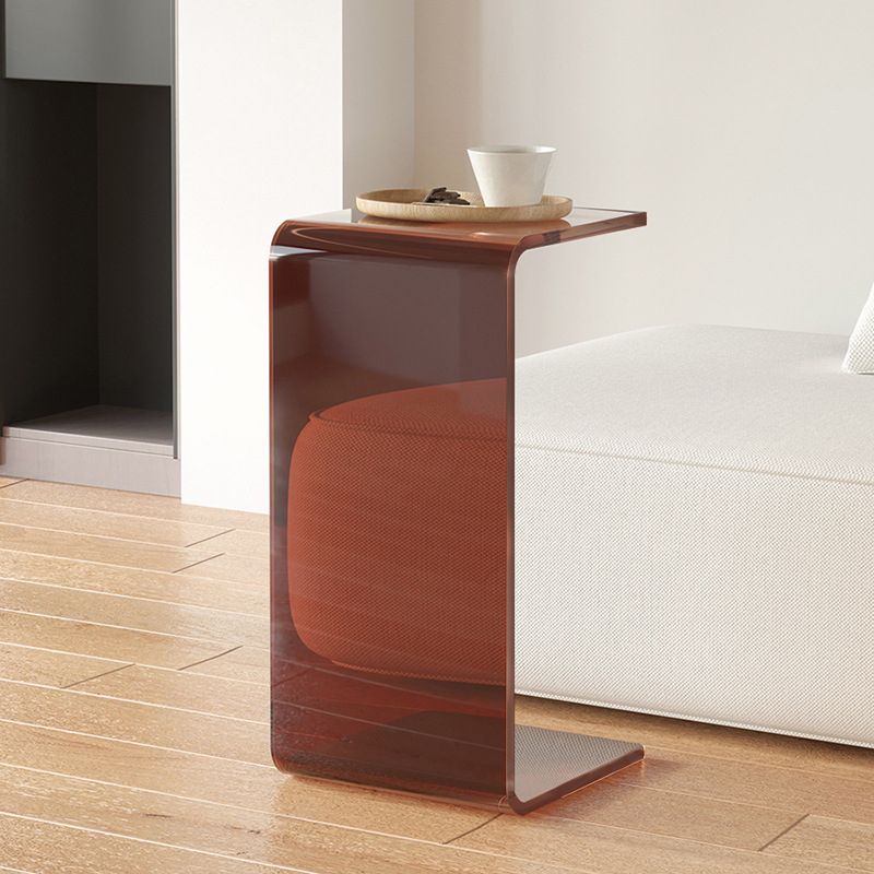 11.81" Wide Plastic Side End Table Abstract Sofa Side Accent Table Clearhalo 'Coffee & Accent Tables' 'End & Side Tables' 'end_side_tables' 'furn' 'furn_end_side_tables' 'Furniture' 'Living Room Furniture' 1200x1200_a6a54ee3-7bd0-40a8-a323-04204edec320