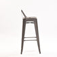 Industrial Style Metal Bar-stool Square Iron Seat Counter Stool for Kitchen Bar Clearhalo 'Bar Furniture' 'Bar Stools' 'bar_stools' 'furn' 'furn_bar_stools' 'furniture_bar_stools' 'Kitchen & Dining Furniture' 'kitchen&dining_furn' 'kitchen' 'kitchen_furn' Furniture' 1200x1200_a6a5c34f-1b7f-4626-a0fe-9a076921b817