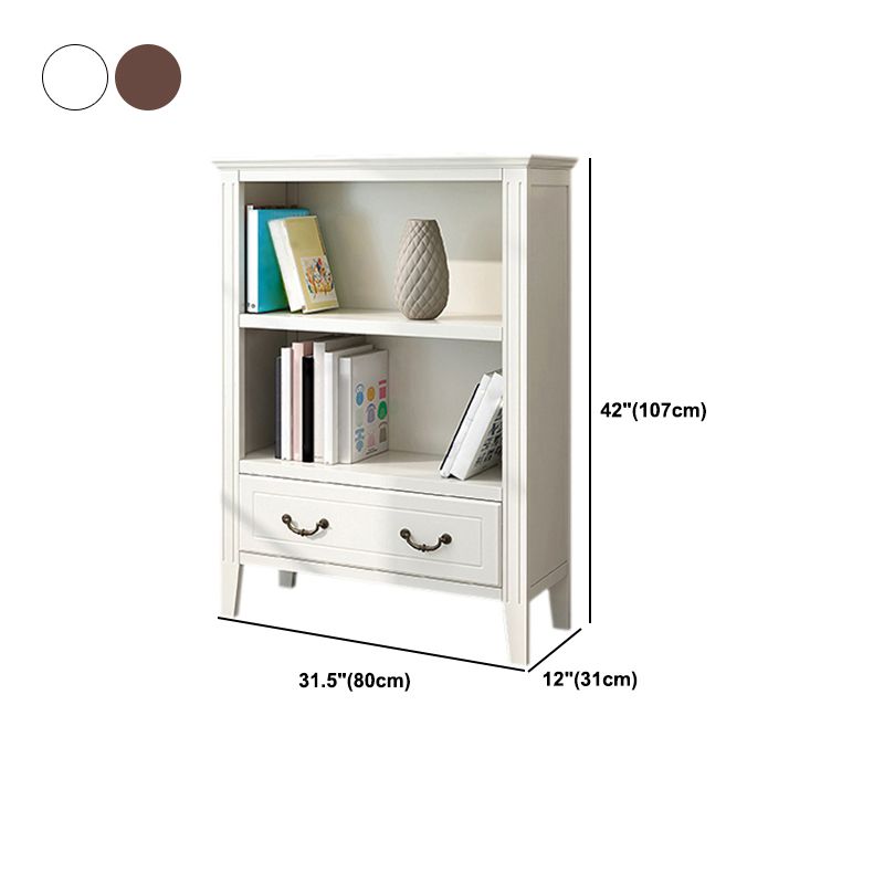 Closed Back Wooden Bookshelf Nordic Study Room Storage Standard Bookcase Clearhalo 'Bookcases' 'furn' 'furn_bookcases' 'Furniture' 'Office Furniture' 1200x1200_a6a7c267-cf20-4fd2-9d30-5307593d2c1e