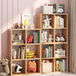 Modern Standard Bookcase Engineered Wood Open Back Bookshelf Clearhalo 'Bookcases' 'furn' 'furn_bookcases' 'Furniture' 'Office Furniture' 1200x1200_a6adf3ff-a612-4d51-bb02-fc20d10f7788