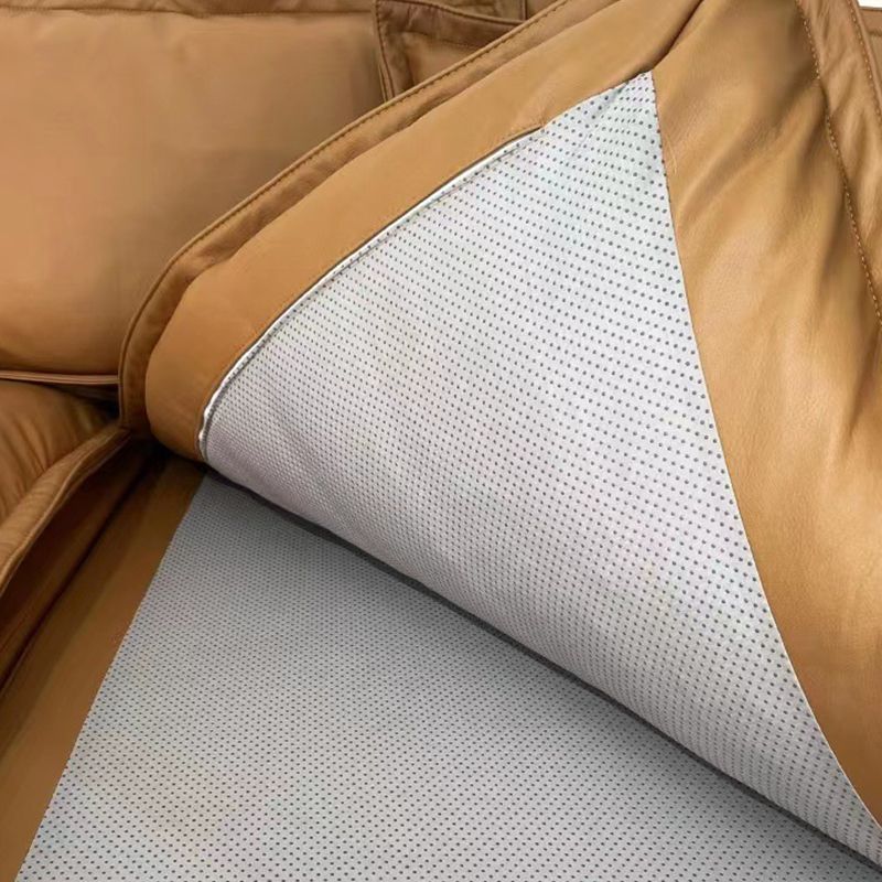 リビングルームのために茶色の枕が付いた枕トップアーム標準的なセッピーソファ