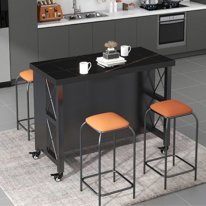 Isola moderna dell'isola da cucina sala da pranzo Isola da cucina con cassetto