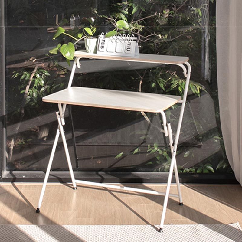 Foldable Office Desk Contemporary Style Writing Desk for Home and Office Clearhalo 'furn' 'furn_office_desk' 'Furniture' 'Office Desks' 'Office Furniture' 'office_desk' 1200x1200_a6b11f69-be95-4882-8c4c-43603f5f84b7