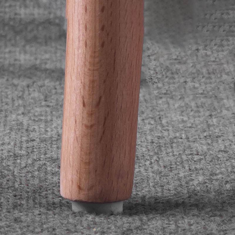 Contemporary Wood Armless Chair Kitchen Dining Room Solid Back Chair Clearhalo 'Dining Chairs' 'Dining Tables & Seating' 'dining_chair' 'Furniture' 'furniture_dining_chair' 'Kitchen & Dining Furniture' 1200x1200_a6b303d1-4994-45b4-a468-8fb0cc6e53d8