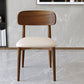 Nordic Style Armless Chair Wood Open Back Dining Side Chair in Walnut for Kitchen Clearhalo 'Dining Chairs' 'Dining Tables & Seating' 'dining_chair' 'furn' 'furn_dining_chair' 'Furniture' 'furniture_dining_chair' 'Kitchen & Dining Furniture' 1200x1200_a6b38a94-1190-46f8-8c2f-bfa51939a757