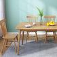 Contemporary Rectangle Solid Wood Table Standard Height Table Dining Table with 4 Legs Clearhalo ' dining_table' 'Dining Tables & Seating' 'Dining Tables' 'furn' 'furn_dining_table' 'Furniture' 'furniture_dining_table' 'Kitchen & Dining Furniture' 'kitchen&dining_furn' 'kitchen' 'kitchen_dining_table' 1200x1200_a6b40065-7ea2-4a6a-b79c-2ba4259b2a85