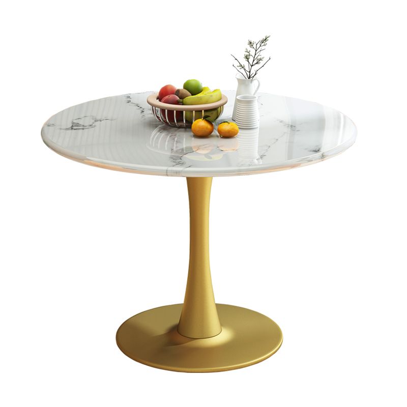 29.5''H Luxury Scratch Resistant Marble Table Round Table for Home Clearhalo ' dining_table' 'Dining Tables & Seating' 'Dining Tables' 'furn' 'furn_dining_table' 'Furniture' 'furniture_dining_table' 'Kitchen & Dining Furniture' 'kitchen&dining_furn' 'kitchen' 'kitchen_dining_table' 1200x1200_a6b60be5-faf0-4f7e-a26e-0ffb0c22639f