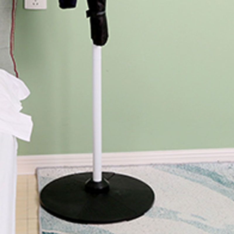 Zeitgenössischer Katastack Freistandard Haken Haken Metall Stativhalle Ständer