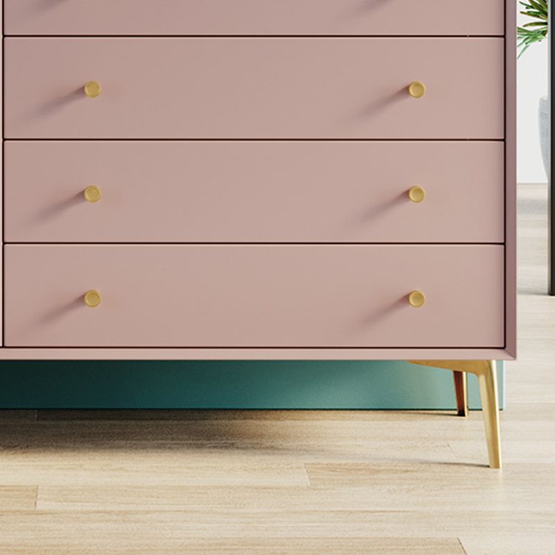 Sideboard di stoccaggio in legno di rettangolo di rettangolo moderno