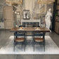 Industrial Style Solid Wood Dining Table Metallic Trestle Base Rectangle Table for Home Clearhalo ' dining_table' 'Dining Tables & Seating' 'Dining Tables' 'furn' 'furn_dining_table' 'Furniture' 'furniture_dining_table' 'Kitchen & Dining Furniture' 'kitchen&dining_furn' 'kitchen' 'kitchen_dining_table' 1200x1200_a6c4e3d0-f7ee-4b88-9793-e14984883bb0