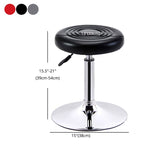 Modern Adjustable Rotatable Counter Stool Steel Mobile Phone Store Bar Stool with Cushion Clearhalo 'Bar Furniture' 'Bar Stools' 'bar_stools' 'furn' 'furn_bar_stools' 'furniture_bar_stools' 'Kitchen & Dining Furniture' 'kitchen&dining_furn' 'kitchen' 'kitchen_furn' Furniture' 1200x1200_a6cd78bd-adf9-4020-ba03-471e439cc766