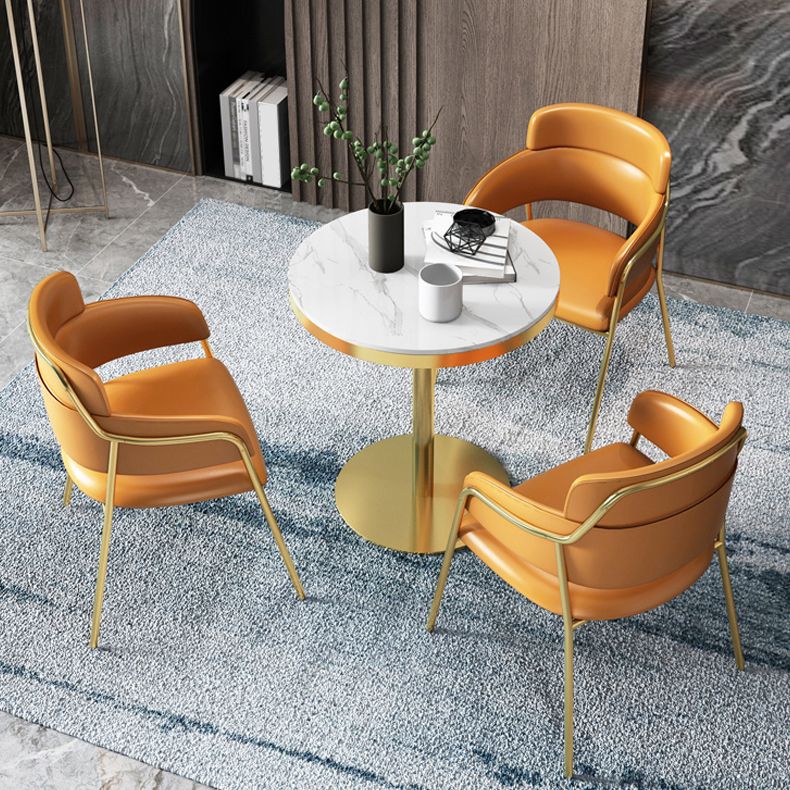 1/3/4/5 Pcs Metal Scandinavian Dining Room Set with Round Indoor Table Dinette Set Clearhalo 'Dining Room Sets' 'Dining Tables & Seating' 'dining_room_set' 'furn' 'furn_dining_room_set' 'Furniture' 'furniture_dining_room_set' 'Kitchen & Dining Furniture' 'kitchen&dining_furn' 'kitchen' 1200x1200_a6cdc8c8-10c4-426b-8a4b-db605a054e9d