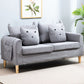 Velvet Square Arm Sofa Slipcovered Loose Back Loveseat with Storage Clearhalo 'Furniture' 'furniture_sofas' 'kitchen' 'kitchen_sofas' 'Living Room Furniture' 'Sofa' 'sofas' 1200x1200_a6d1f080-d0b9-489d-ba18-53e527b628d9