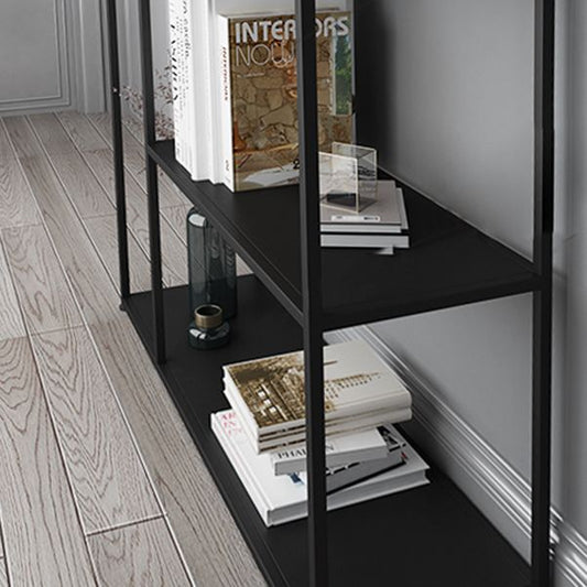 Etagere Metal Bookshelf Industrial Open Back Storage Bookcase Clearhalo 'Bookcases' 'furn' 'furn_bookcases' 'Furniture' 'Office Furniture' 1200x1200_a6d50171-145c-4e21-8d86-ca9862648fe3