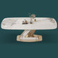 Glam Dining Sintered Stone Table Rectangle Table with Metal Legs for Home Clearhalo 'Dining Tables & Seating' 'Dining Tables' 'dining_table' 'furn' 'furn_dining_table' 'Furniture' 'Kitchen & Dining Furniture' 1200x1200_a6d8aa84-1caf-47ac-9066-33c05e7f5fec
