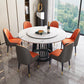 Modern 1/2/7 Pieces Dining Set Round Sintered Stone Dining Table for Dining Room Clearhalo 'Dining Room Sets' 'Dining Tables & Seating' 'dining_room_set' 'furn' 'furn_dining_room_set' 'Furniture' 'furniture_dining_room_set' 'Kitchen & Dining Furniture' 'kitchen&dining_furn' 'kitchen' 1200x1200_a6db8375-bd23-4a80-a505-9f662f6c3eaf