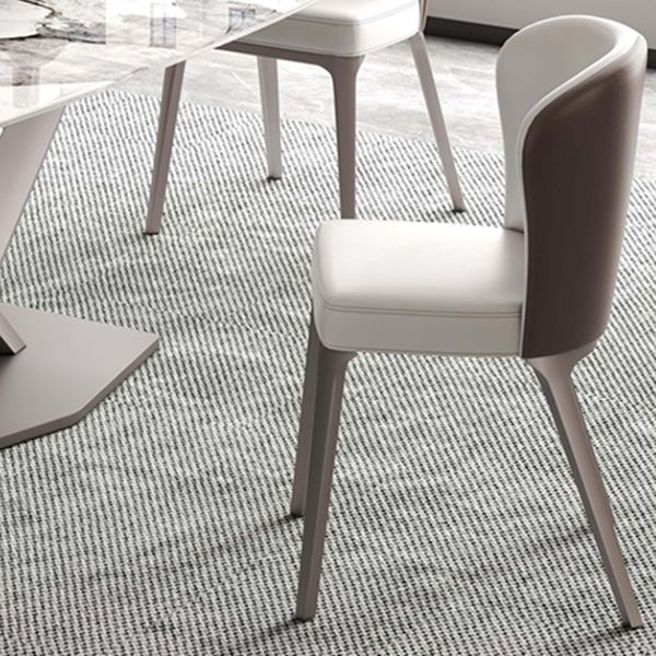 Luxury 1/4/5/6/7 Pieces Dining Set Sintered Stone Dining Table Set with Leather Chairs Clearhalo 'Dining Room Sets' 'Dining Tables & Seating' 'dining_room_set' 'furn' 'furn_dining_room_set' 'Furniture' 'furniture_dining_room_set' 'Kitchen & Dining Furniture' 'kitchen&dining_furn' 'kitchen' 1200x1200_a6ddc988-15be-4692-9e14-0c176f720f3e