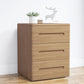 3 - Drawers Contemporary Bedside Cabinet Antique Finish Bed Nightstand Clearhalo 'Bedroom Furniture' 'furn' 'furn_night_stand' 'Furniture' 'night_stand' 'Nightstands' 1200x1200_a6e1bf67-497f-4682-89f0-516d4b0a73b0