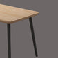 Industrial Dining Table Set 1/2/5 Pcs Solid Wood Top Dining Table and Chairs