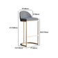Ensemble de table de bar Glam 1/5 pièces, table de comptoir rectangulaire en pierre avec tabourets hauts pour balcon