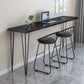 Wood Bar Dining Table Modern Rectangle Bar Table with 4 Legs Base for Dining Room Clearhalo 'Bar Furniture' 'Bar Tables' 'bar_tables' 'furn' 'furn_bar_tables' 'Furniture' 'furniture_bar_tables' 'Kitchen & Dining Furniture' 1200x1200_a6eb462f-62b9-4660-a401-3b84e8cf63e6