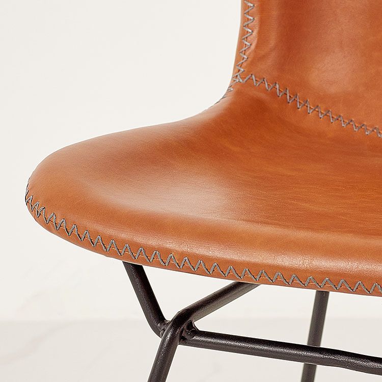 Contemporary Style Dining Chair Armless Side Chair with Metal Legs for Kitchen (Set of 2) Clearhalo ' kitchen&dining_furn' 'Dining Chairs' 'Dining Tables & Seating' 'dining_chair' 'furn' 'furn_dining_chair' 'Furniture' 'furniture_dining_chair' 'Kitchen & Dining Furniture' 'kitchen' 1200x1200_a6ee8df2-6e73-41c3-8fa5-3bd5cd22c3b7