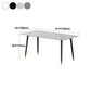 Contemporary Style Dining Site Table Stone Rectangle Furniture with 4 Legs Clearhalo ' dining_table' 'Dining Tables & Seating' 'Dining Tables' 'furn' 'furn_dining_table' 'Furniture' 'furniture_dining_table' 'Kitchen & Dining Furniture' 'kitchen&dining_furn' 'kitchen' 'kitchen_dining_table' 1200x1200_a6eeff49-75b4-4cea-9e1b-858ed0704ee7