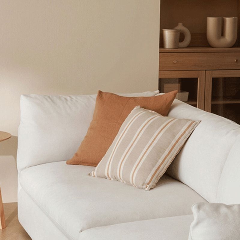 Modern Linen Tuxedo Arm Standard Sofa with Slipcovered for Living Room, Apartment Clearhalo 'furn' 'furn_sofas' 'Furniture' 'furniture_sofas' 'kitchen' 'kitchen_sofas' 'Living Room Furniture' 'Sofa' 'sofas' 1200x1200_a6efafb9-6939-4961-83a1-283f656075be