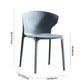 Modern Plastic Indoor Chair 35"H Wingback Side Dining Chair for Restaurant Clearhalo ' kitchen&dining_furn' 'Dining Chairs' 'Dining Tables & Seating' 'dining_chair' 'furn' 'furn_dining_chair' 'Furniture' 'furniture_dining_chair' 'Kitchen & Dining Furniture' 'kitchen' 1200x1200_a6eff4e8-89b5-4a84-9f81-b36032b3c876