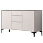 Modern Sideboard Buffet Cabinets 3 Drawers and 2 Doors Buffet Sideboard
