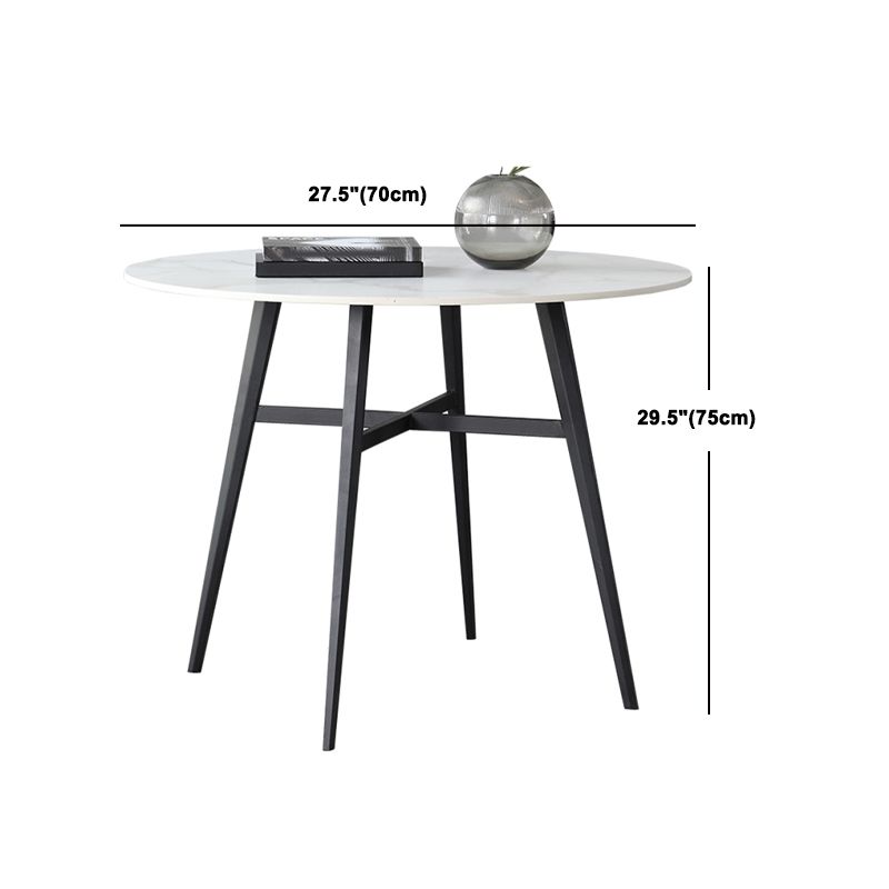 Set di mobili da pranzo contemporanei 1/2/3/5 pezzi e sedie da pranzo in pietra sinterizzate