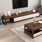 Vintage Media Console Rubberwood Stand Console with Drawers for Living Room Clearhalo 'furn' 'furn_tv_stands_entertainment_centers' 'Furniture' 'Living Room Furniture' 'TV Stands & Entertainment Centers' 'TV Stands & Media Storage Furniture' 'tv_stands_entertainment_centers' 1200x1200_a6fc7074-5be8-49f6-8b21-c5e0f8f5e7b2