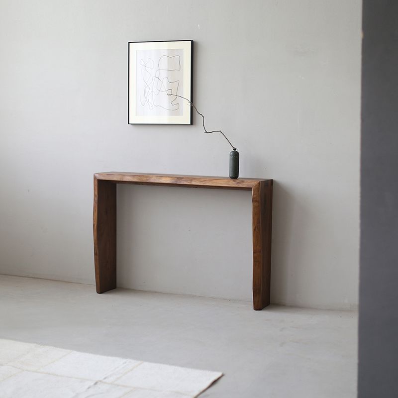 Tavolo da accento largo 12 pollici di console rettangolo moderno di metà secolo