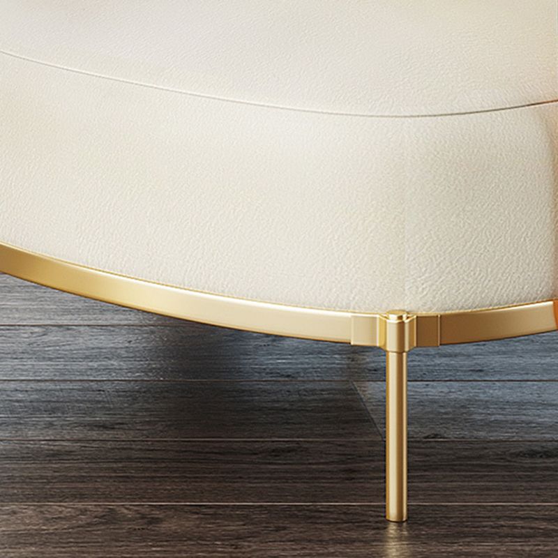 Moderne Einzelkissen -Sitzsofa genähte Kissen -Rücken -Ledersofa