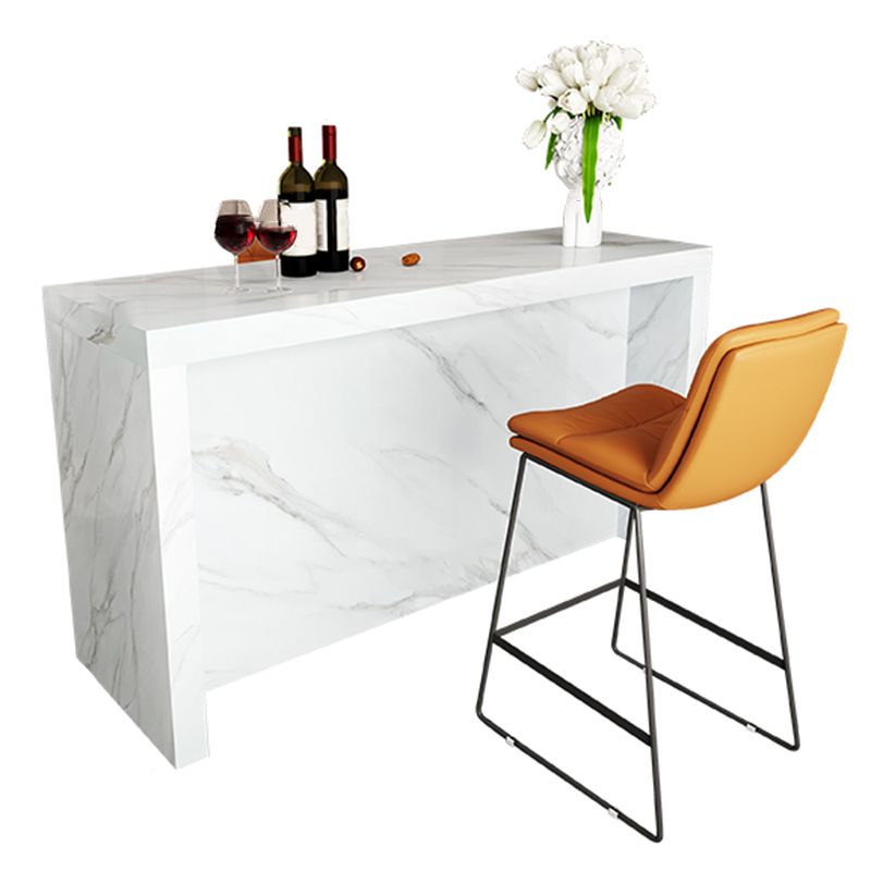 Modern Bistro Bar Table Sintered Stone Bar Table for Living Room Clearhalo 'Bar Furniture' 'Bar Tables' 'bar_tables' 'furn' 'furn_bar_tables' 'Furniture' 'Kitchen & Dining Furniture' 1200x1200_a704823f-2a6b-458b-9fe5-9005c5cf58c9
