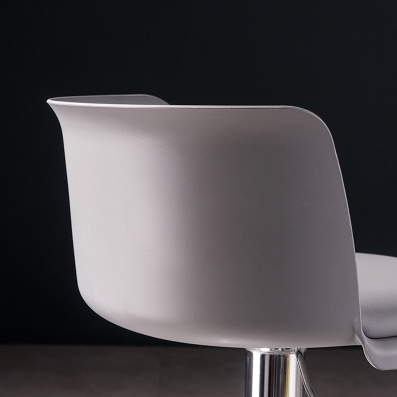 Scandinavian Adjustable Height Barstool Faux Leather Swivel Bar Stools Clearhalo 'Bar Furniture' 'Bar Stools' 'bar_stools' 'furn' 'furn_bar_stools' 'Furniture' 'Kitchen & Dining Furniture' 1200x1200_a704b49d-5625-4a7d-9889-21179cd39104