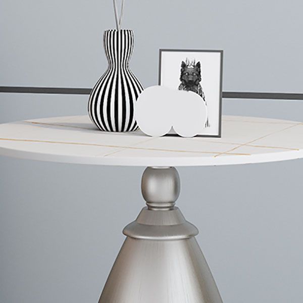 22,4 "hoher eisernen Sockel Endtisch modern