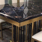 Rectangle Traditional Luxury Dining Table Sintered Stone Table Clearhalo ' dining_table' 'Dining Tables & Seating' 'Dining Tables' 'furn' 'furn_dining_table' 'Furniture' 'furniture_dining_table' 'Kitchen & Dining Furniture' 'kitchen&dining_furn' 'kitchen' 'kitchen_dining_table' 1200x1200_a708227a-ea5a-473d-924a-c4693746e759