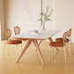 Medieval Modern Stone Dining Table 4 Ash Legs Table for Dining Room Clearhalo 'Dining Tables & Seating' 'Dining Tables' 'dining_table' 'furn' 'furn_dining_table' 'Furniture' 'Kitchen & Dining Furniture' 1200x1200_a7085693-3e6c-4191-a7e9-d159ddc18df1