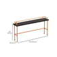 Indoor Contemporary Bar Dining Table Rectangle Metal Legs Bar Table Clearhalo 'Bar Furniture' 'Bar Tables' 'bar_tables' 'furn' 'furn_bar_tables' 'Furniture' 'Kitchen & Dining Furniture' 1200x1200_a708e2eb-0f58-4e03-889a-ccfaab16ee63