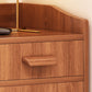 Server in legno Credenza in stile contemporaneo con armadi e cassetti