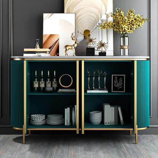 Servitore a buffet in legno ingegnerizzato con mobili glam buffet sideboard