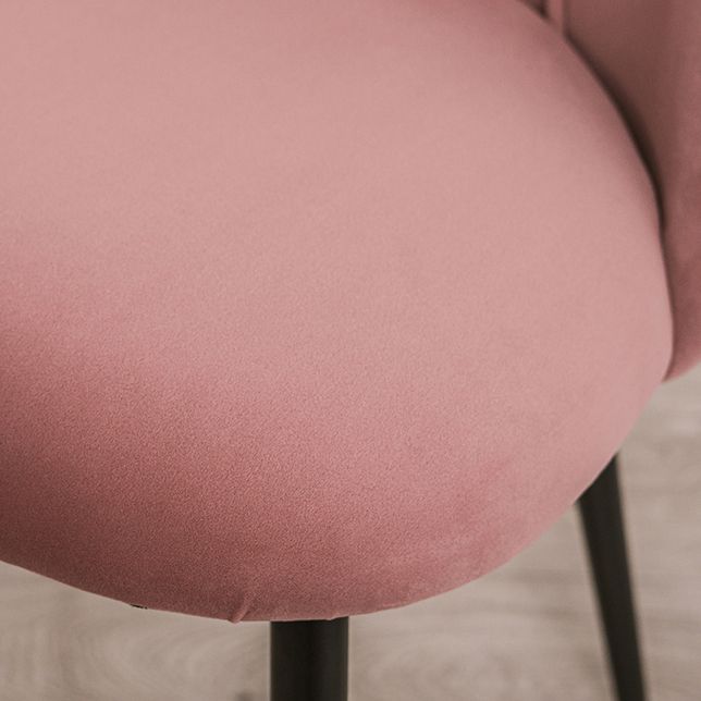 Modern Velvet Home Side Chair Parsons Matte Finish Dining Chair Clearhalo ' kitchen&dining_furn' 'Dining Chairs' 'Dining Tables & Seating' 'dining_chair' 'furn' 'furn_dining_chair' 'Furniture' 'furniture_dining_chair' 'Kitchen & Dining Furniture' 'kitchen' 1200x1200_a70c2ecb-bdda-45b4-973e-deede667da82