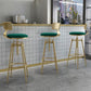 Nordic Style Metal Bar-stool Round Counter Bar Stool for Kitchen Clearhalo 'Bar Furniture' 'Bar Stools' 'bar_stools' 'furn' 'furn_bar_stools' 'Furniture' 'Kitchen & Dining Furniture' 1200x1200_a710e6e5-077e-4569-98ef-ba56469deaa3