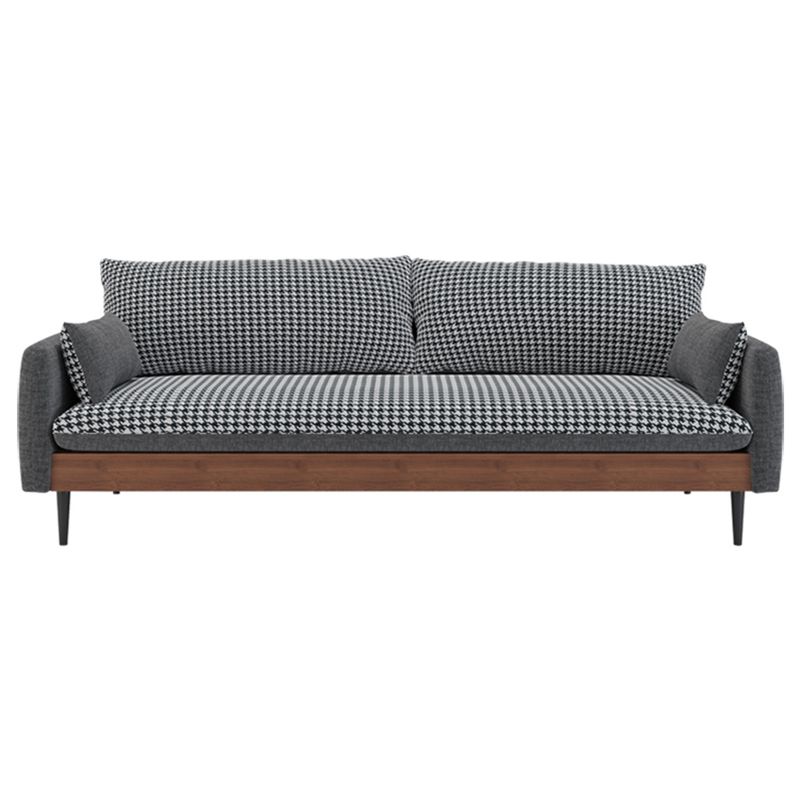 29.9" H Contemporary Linen Blend Square Arm Sofa for Living Room Clearhalo 'furn' 'furn_sofas' 'Furniture' 'Living Room Furniture' 'Sofa' 'sofas' 1200x1200_a71463e8-393b-4edb-93ab-df7efbfe9273