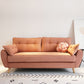 34.64"H Scandinavian Microfibe Pillow Top Arm Solid Color Tufted Sofa for Apartment Clearhalo 'furn' 'furn_sofas' 'Furniture' 'furniture_sofas' 'kitchen' 'kitchen_sofas' 'Living Room Furniture' 'Sofa' 'sofas' 1200x1200_a7147377-5d43-4db5-8304-74f970d9502a